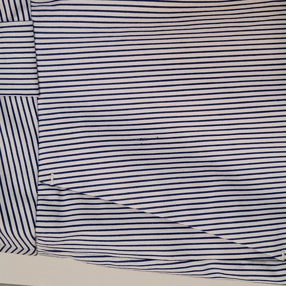 Bundle. Navy blue Pinstripe lined blazer and Bermuda shorts. Size 18. NWT - Picture 7 of 9